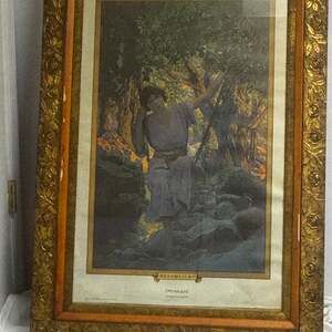 Vintage Maxfield Parrish 'Dream Light'